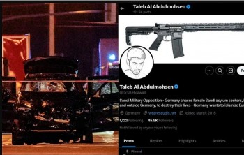 Before Christmas market attack, What is Taleb al-Abdulmohsen post on social media?