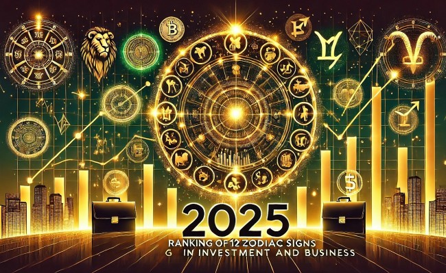 2025 Ranking of 12 Zodiac Signs in Investment and Business: From Most To Least LUCKY