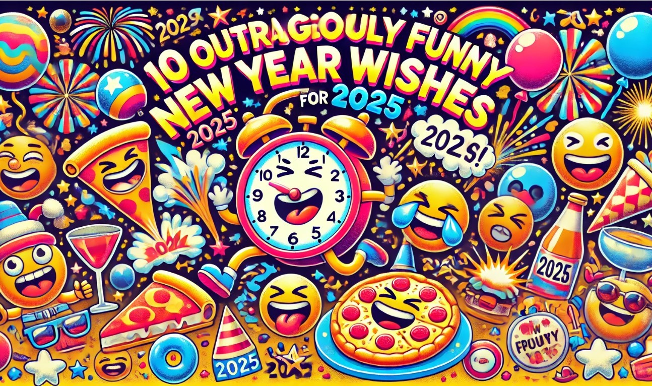 10 Funniest and Most Witty New Year Wishes for 2025