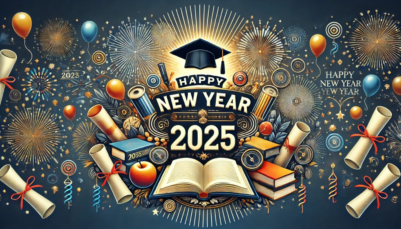 Happy New Year 2025: Top 85 Wishes, Quotes for College Students to Share with Professors, Department Head, Staff Member and Others