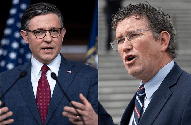 Who is Thomas Massie? Opposition to Mike Johnson as House Speaker