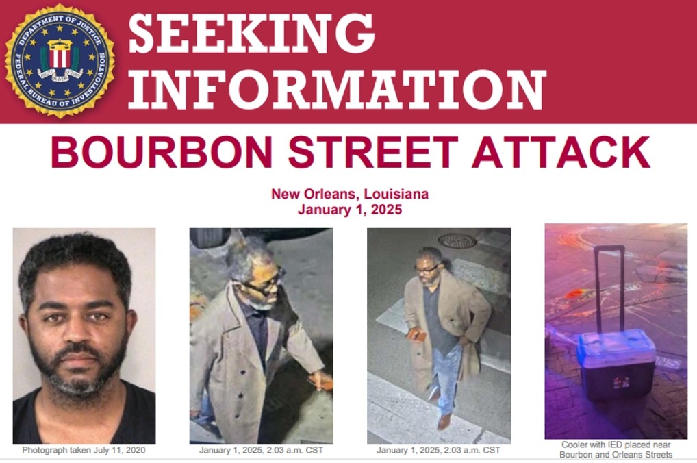 Suspect Shamsud-Din Jabbar Set Fire to Airbnb Before New Orleans Attack