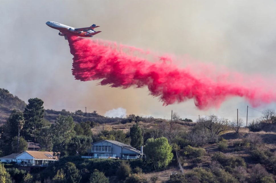 Why Is Fire Retardant Red? The Mystery of the 'Red Smoke' Used to Put Out Fires in Los Angeles