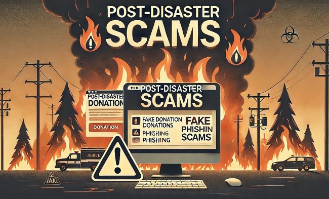 How to Protect Yourself from Scams Following the Southern California Wildfire