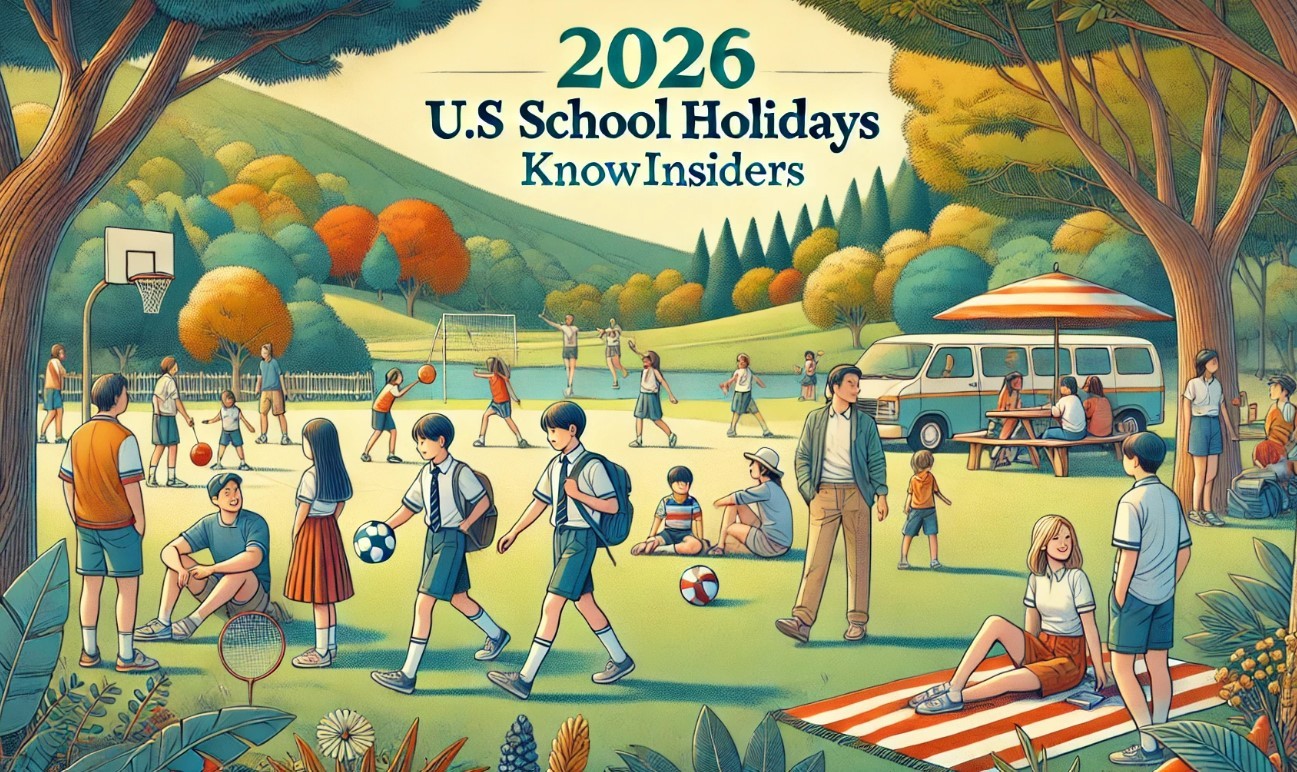 2026 U.S School Holiday Calendar: Full List of Breaks, and Key Dates