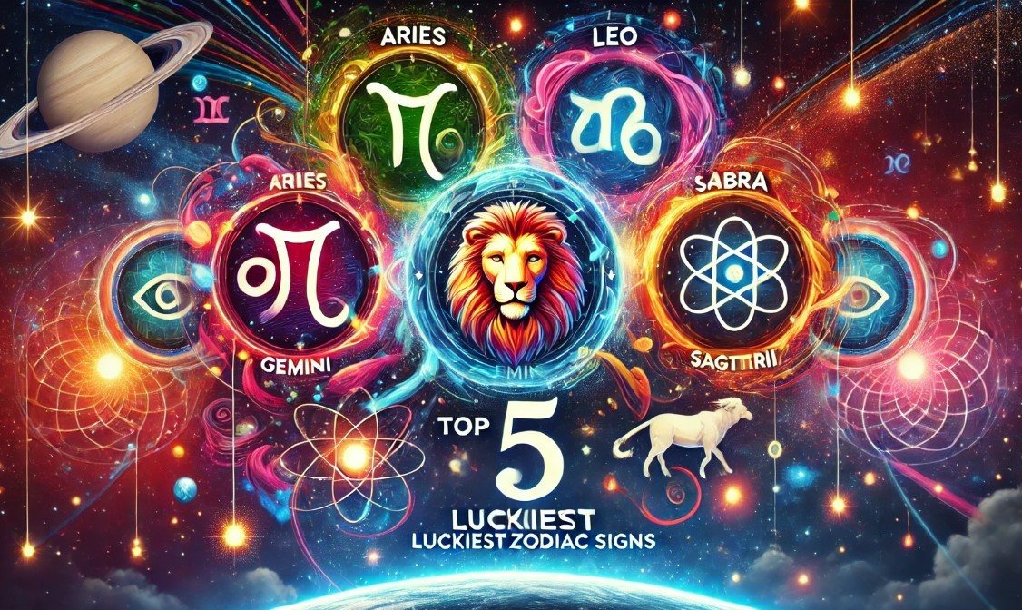 Top 5 Luckiest Zodiac Signs in February 2025, According to Astrological Prediction