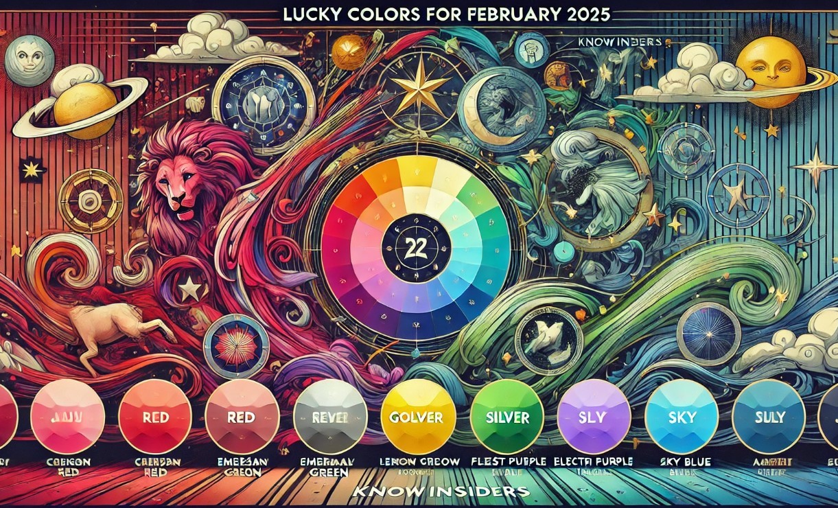 The Luckiest Colors in February 2025 for Each Zodiac Sign