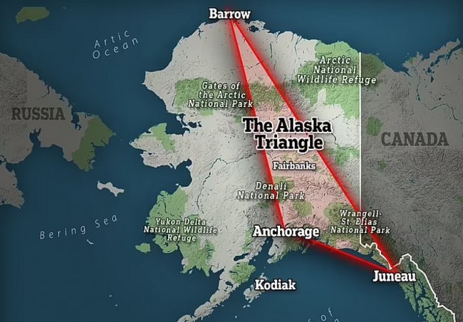 Mystery of 'Alaska Triangle' Where Bering Air Jet Plunged