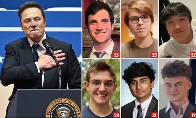 The Six Young Minds Behind DOGE? Mysterious Musk's Team Shake America