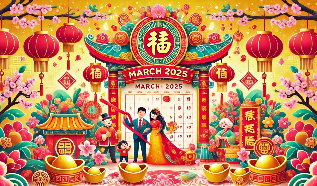 The Most Auspicious Dates in March 2025 for Every Aspect of Life by Chinese Calendar