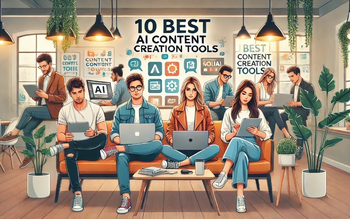 Top 10 AI Content Creation Tools for Social Media and Blogging in 2025