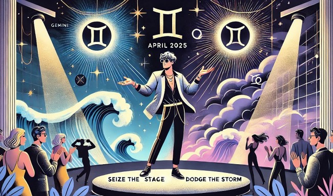 Gemini April 2025 Monthly Horoscope: Lead the Crowd, Avoid Financial Pitfalls