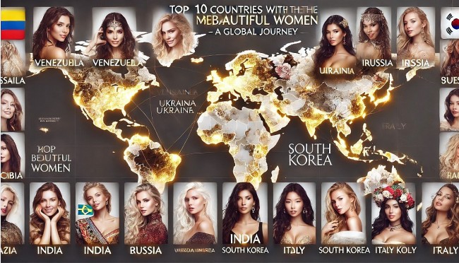 Top 10 Countries with the Most Beautiful Women - the Beauty Power Ranking 2025/2026