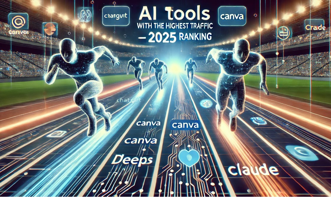 Top 20 AI Tools With the Highest Monthly Traffic in 2025 (Updated)