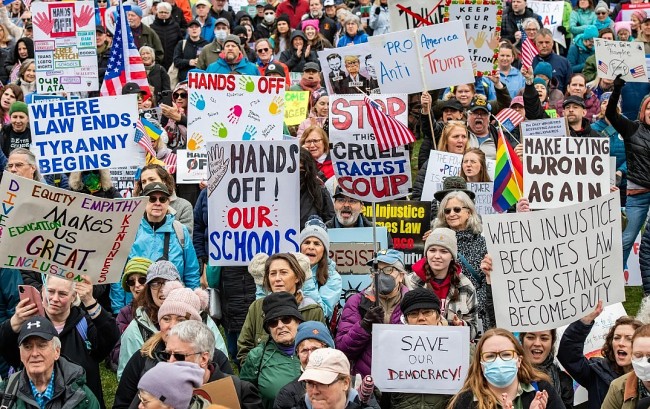What Is the ‘Hands Off!’ Protest? Why Americans Are Marching in All 50 States Against Trump and Musk