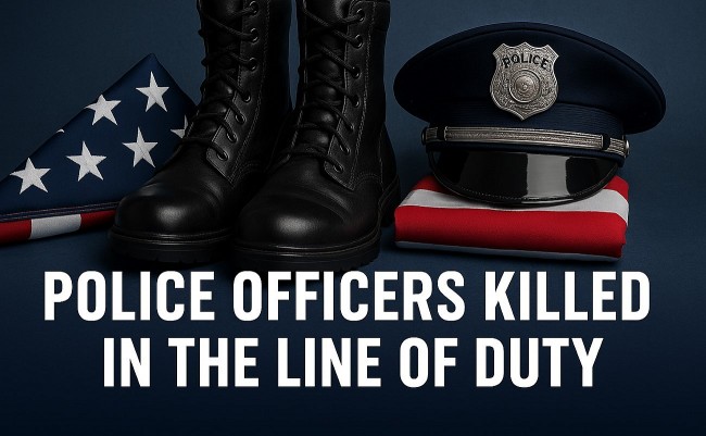 Peace Officers Memorial 2025: 10 U.S Officers Killed in the Line of Duty in 2025