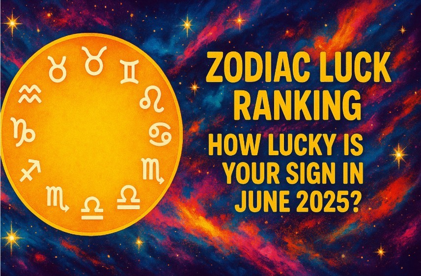 June 2025 Zodiac Luck Ranking: Which Signs Are Set to Win Big?