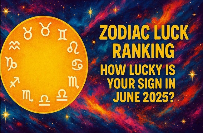 June 2025 Zodiac Luck Ranking: Which Signs Are Set to Win Big?