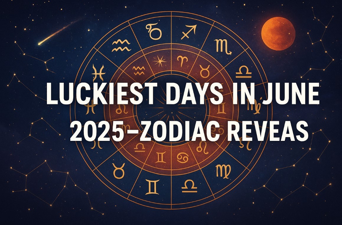 Astrologer Reveals: The Luckiest Days in June 2025 for Each Zodiac Sign