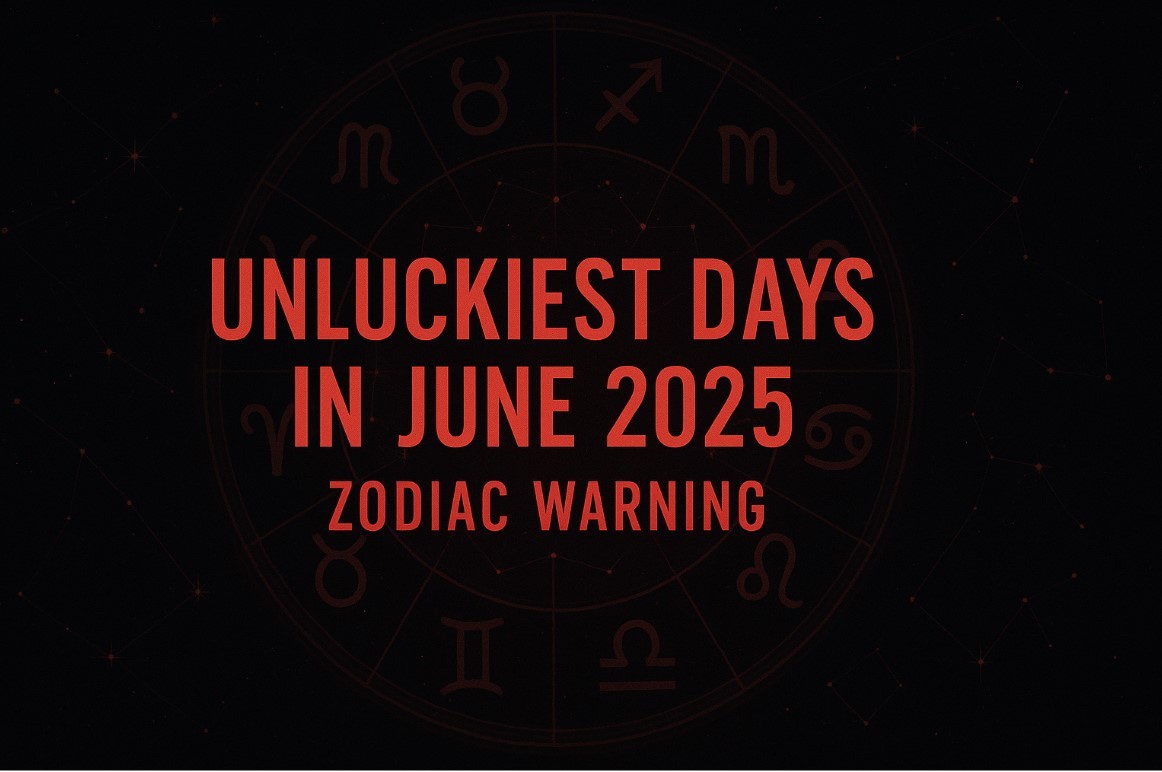 Astrologer Warns: The Unluckiest Days in June 2025 for Each Zodiac Sign