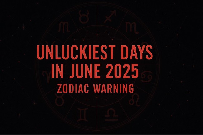 Astrologer Warns: The Unluckiest Days in June 2025 for Each Zodiac Sign