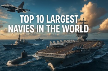 Top 10 Largest Navies in the World in 2025: Fleet Size, Strength, and Strategic Power