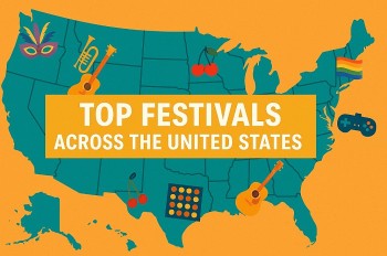 Top 10 Most Popular Festivals Across the United States in June 2025