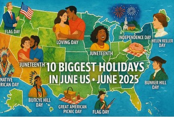 Top 10 Biggest Holidays in the U.S. in June 2025