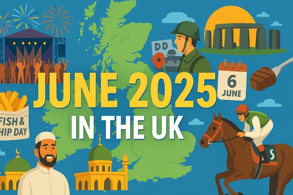 June 2025 UK Calendar: Full List of Holidays, Festivals, Events & Celebrations