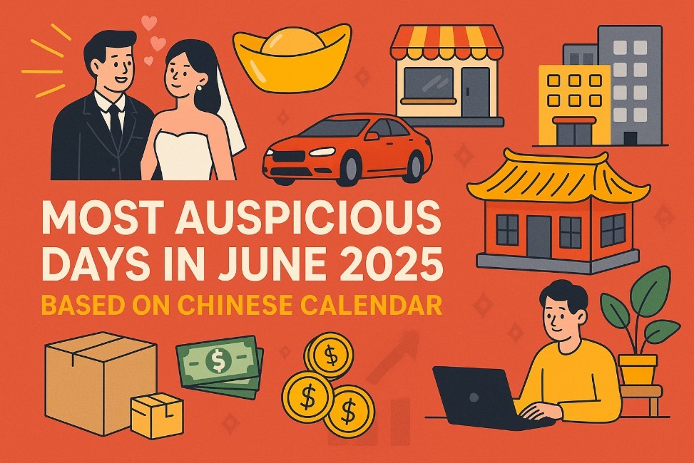 Most Auspicious Days in June 2025 By Chinese Culture: For Wedding, Opening, Startup, And More