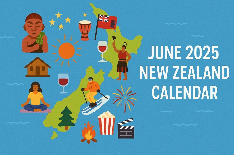 June 2025 New Zealand Calendar: Holidays, Festivals, Observances, State Events, International Days
