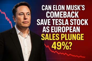 Can Elon Musk’s Comeback Save Tesla Stock as European Sales Crash 49%?