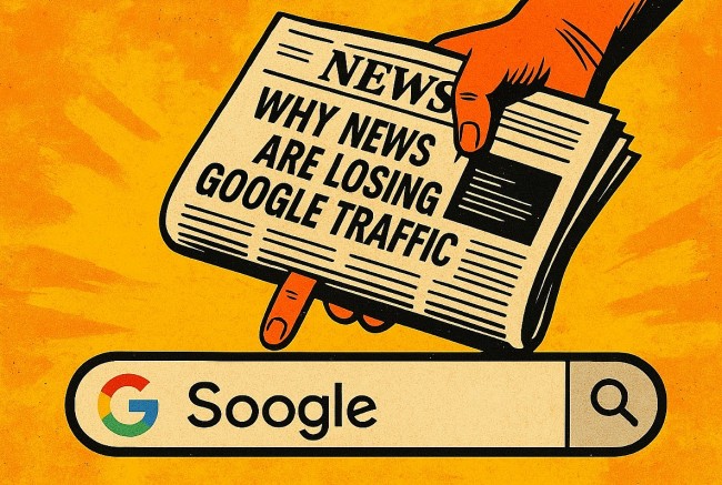 Why News Websites Are Losing Traffic from Google - And It’s Not Just Because of AI