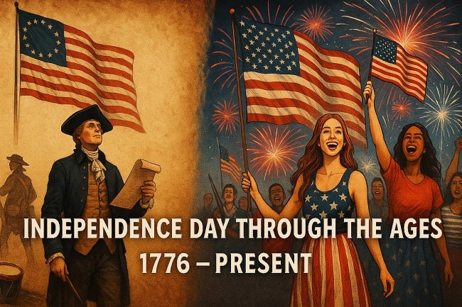 How July 4th Has Changed Since 1776