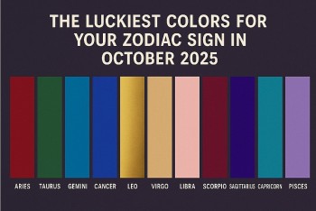 The Luckiest Colors for Your Zodiac Sign in October 2025