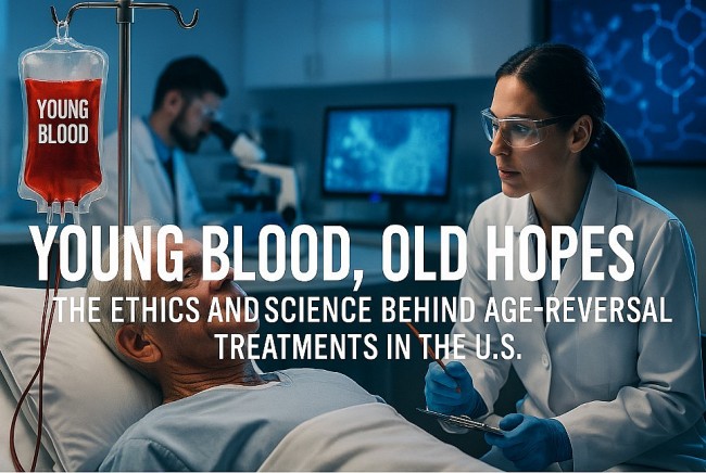 Young Blood, Old Hopes: The Ethics and Science Behind Age-Reversal Treatments in the U.S.