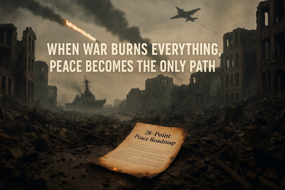 Inside Trump’s Secret 28-Point Peace Roadmap: What the Draft Plan Reveals About the Future of the Russia–Ukraine War