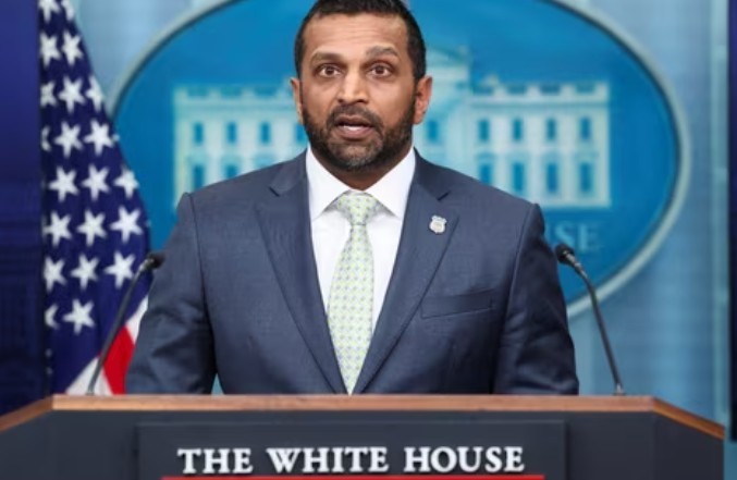 White House Slams “Fake” Reports Claiming Trump Is Firing FBI Director Kash Patel