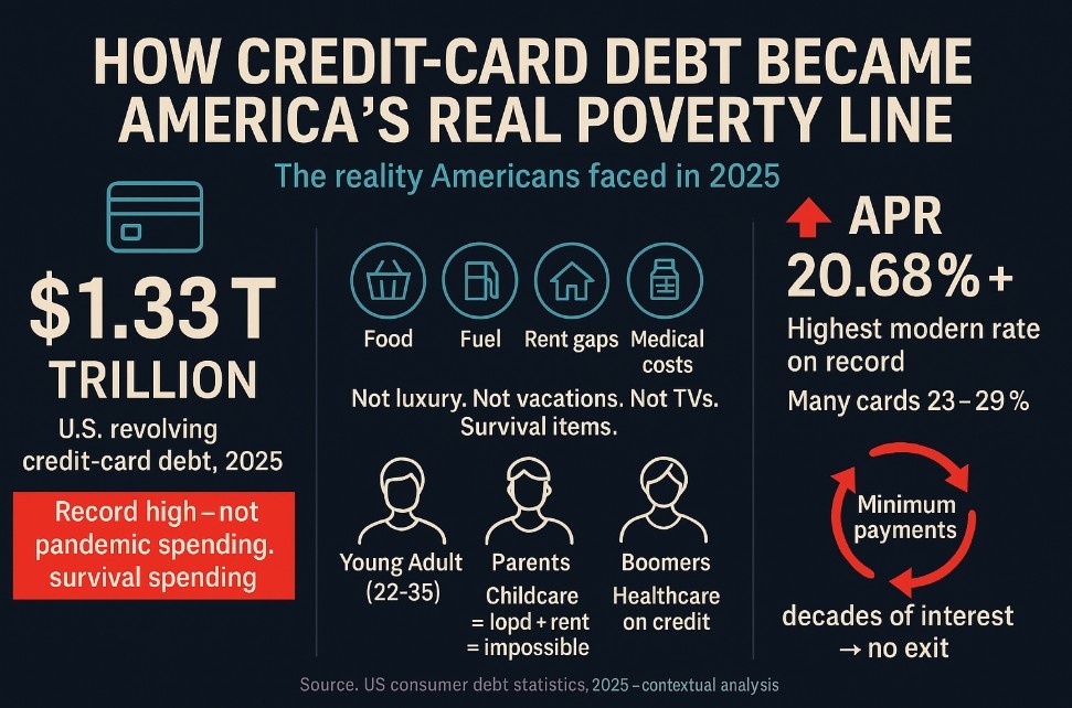 How Credit-Card Debt Became America’s Real Poverty Line
