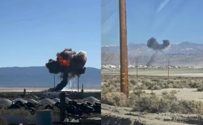 Fighter Jet Crashes Near Trona Airport in San Bernardino: Reports Suggest It Was a USAF Thunderbird F-16