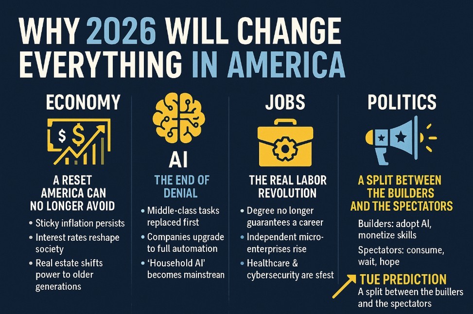 Why 2026 Will Change Everything in America — Economy, AI, Jobs, Politics