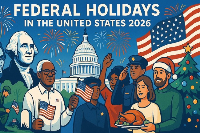 Full List of Federal Holidays in the US 2026: Date, Celebration, Significance