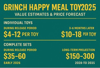 How Much Are McDonald’s Grinch Happy Meal Toys Worth? 2025 Collectors’ Guide, Value Trends & Price
