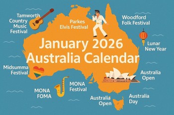 January 2026 Australia Calendar: Full List of Holidays, Festivals, Big Events, and Celebrations