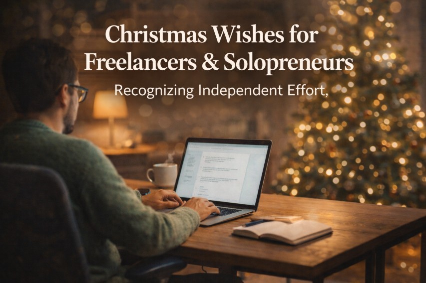 The Best Christmas Wishes for Freelancers and Solopreneurs