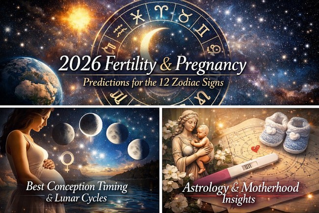 2026 Fertility and Pregnancy Predictions for Women of the 12 Zodiac Signs