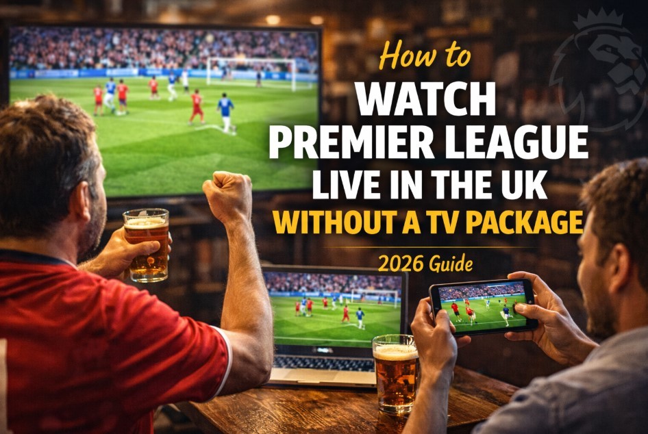 How to Watch Premier League Live in the UK Without a TV Package in 2026