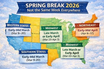 Spring Break 2026: When Do U.S. Schools Take a Break — and Why It’s Rarely the Same Week