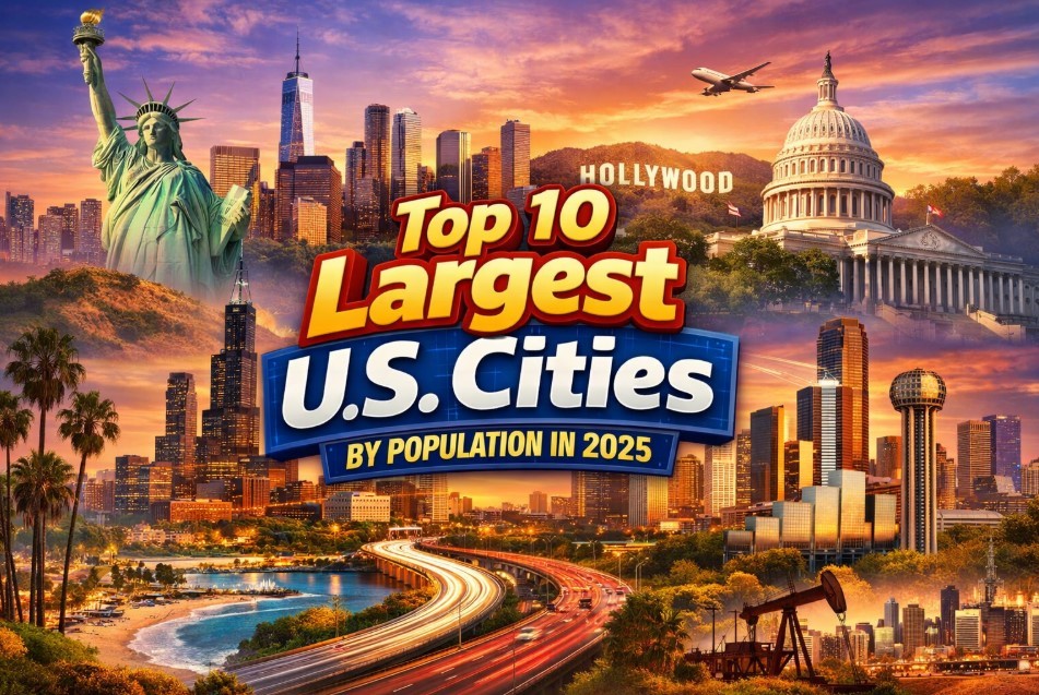 Top 10 Largest Cities in the United States by Population (2026)