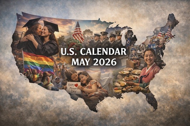 U.S. Calendar in May 2026: Holidays, Observances, and Major Events